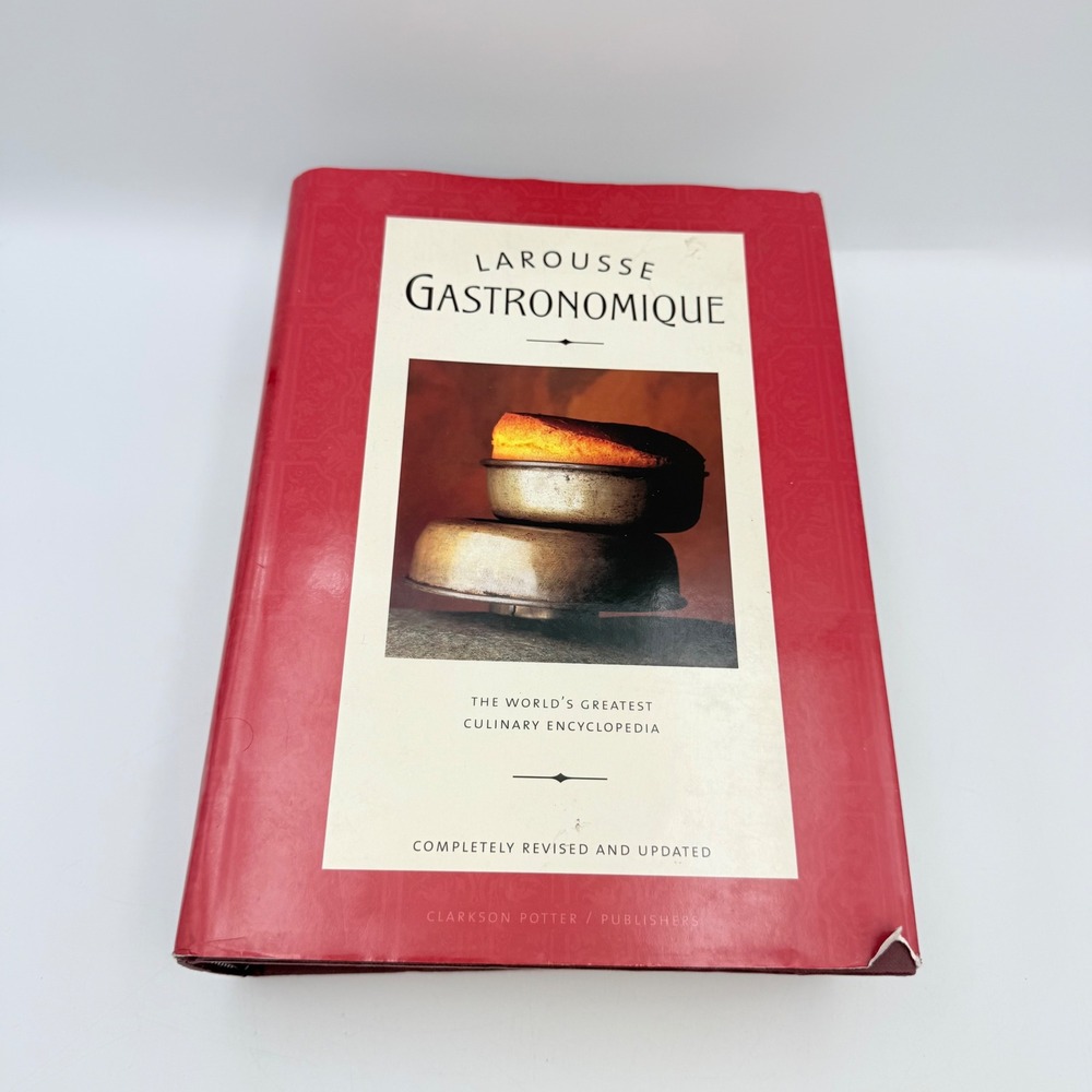 Larousse Gastronomique Culinary Encyclopedia Revised Updated 2001 Hardcover Book